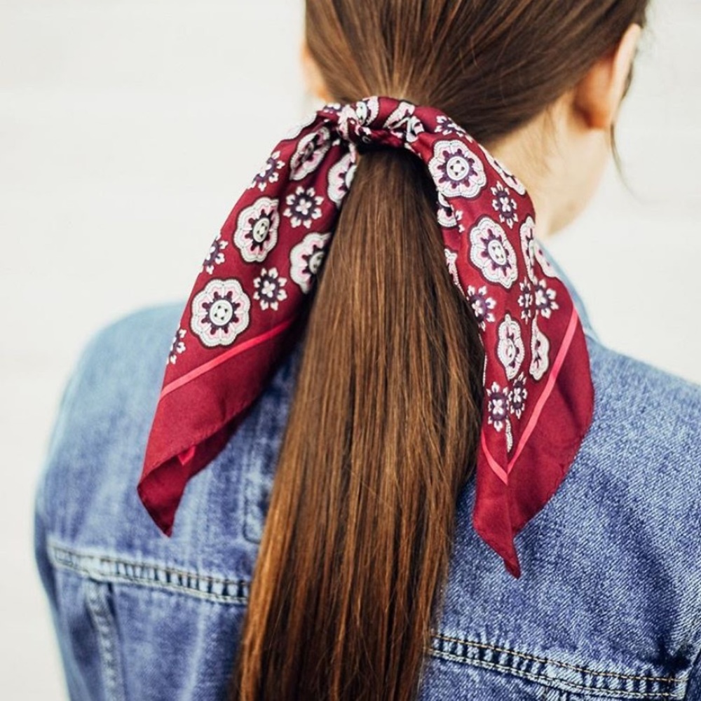 ✨ HAIR SCARVES (set of five) ✨ - Picture 2 of 7
